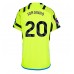 Maillot de foot Arsenal Jorginho Frello #20 Extérieur vêtements Femmes 2023-24 Manches Courtes